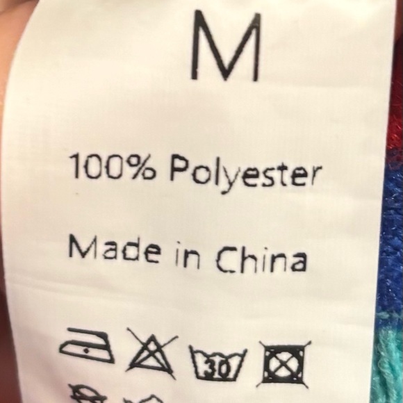 Vintage Colorful Striped Sweater - Picture 2 of 2